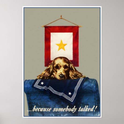 Poster: Jemand sprach Poster (Vorne)