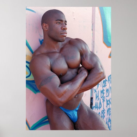 POSTER, Jermaine Bernard, entspannt Poster (Vorne)