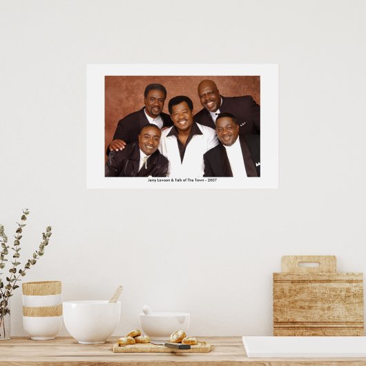 Poster - Jerry Lawson & Talk of The Town - 2007 (Küche)