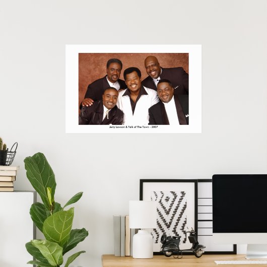 Poster - Jerry Lawson & Talk of The Town - 2007 (Heimbüro)