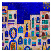 Póster Jerusalem at Night Poster (Vorderseite)