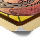 Poster JOB von Alphonse Mucha (Ecke)