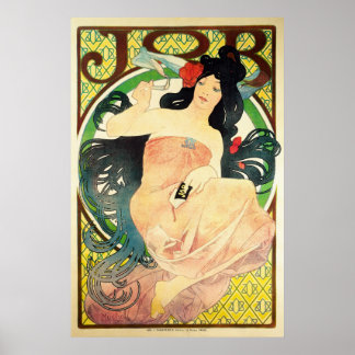 Poster JOB von Alphonse Mucha