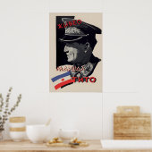 Poster Jugoslawien Lang lebe Tito (Küche)