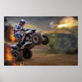 Poster Jump zu Porthole mit deinem Quad Bike