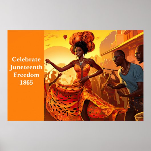 Poster Juneteenth (Vorne)