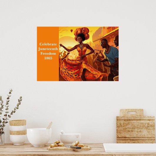 Poster Juneteenth (Küche)