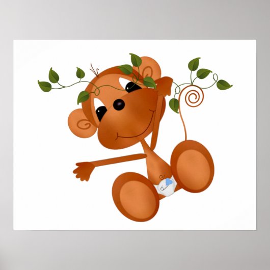 Poster Jungle Babys (Vorne)