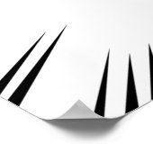 Poster-Juune-Manga-Cheveux-Courts Poster (Ecke)