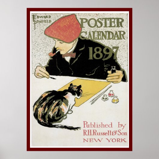 Poster-Kalender 1897 Poster (Vorne)