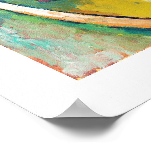 POSTER : KANDINSKY : DER WASSERFALL (Ecke)