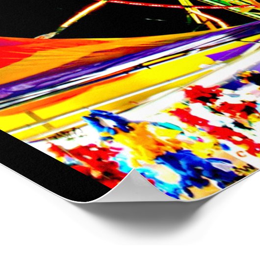 Poster-Karneval/Vergnügungspark Park/Garten: Poster (Ecke)