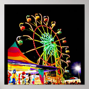 Poster-Karneval/Vergnügungspark Park/Garten: Poster