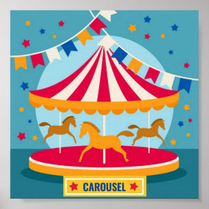 Poster - Karussell