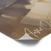 Poster |Kathedrale Notre-Dame, Frankreich | AI-Inh (Ecke)