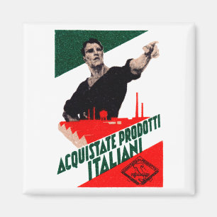 Poster 'Kauft italienische Produkte' von 1925 Magnet