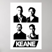 Poster Keane Band (Vorne)