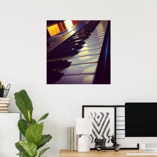 POSTER "KEYBOARD" (Heimbüro)