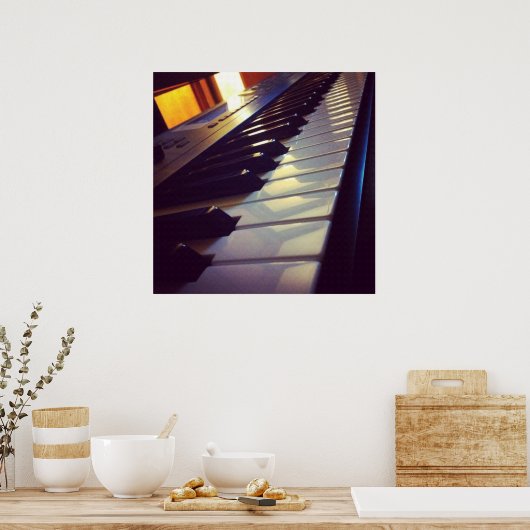 POSTER "KEYBOARD" (Küche)