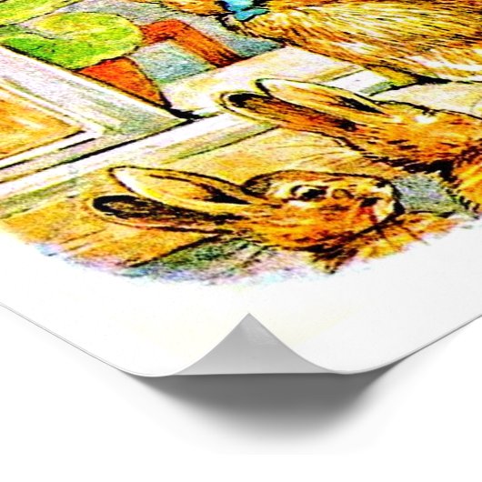 Poster-Kids Art-Beatrix Potter 25 Poster (Ecke)