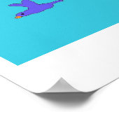 Poster "Klappklappe" (Ecke)