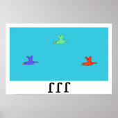 Poster "Klappklappe" (Vorne)