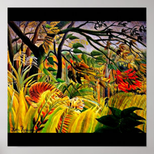 Poster-Klassiker/Vintage-Henri Rousseau 18 Poster