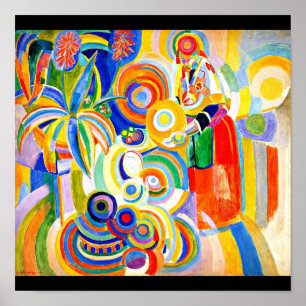 Poster-Klassiker/Vintage-Robert Delaunay 13 Poster