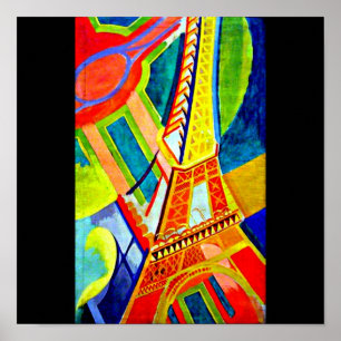 Poster-Klassiker/Vintage-Robert Delaunay 15 Poster