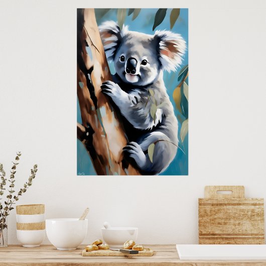 Poster | Koala | Art (Küche)