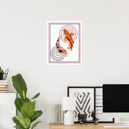 Poster-Koi Poster (Heimbüro)