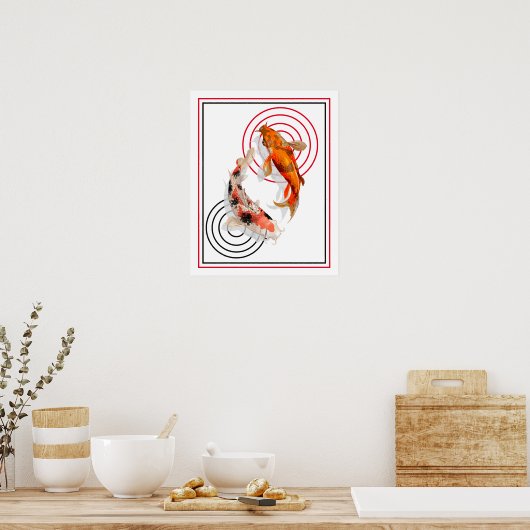Poster-Koi Poster (Küche)