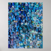 Poster: Komponenten von Blue Board Games Poster (Vorne)