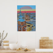 Poster Krakau Polen (Küche)