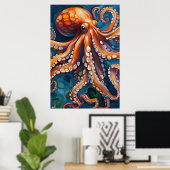 Poster | Kraken | Art (Heimbüro)