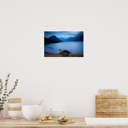Poster - Kratersee Cumbria (Küche)