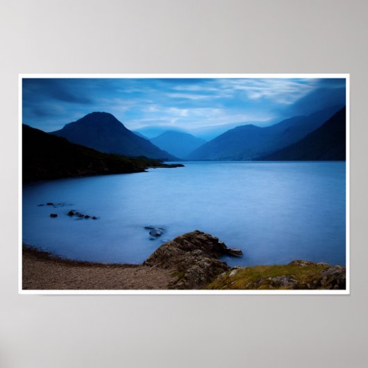 Poster - Kratersee Cumbria (Vorne)