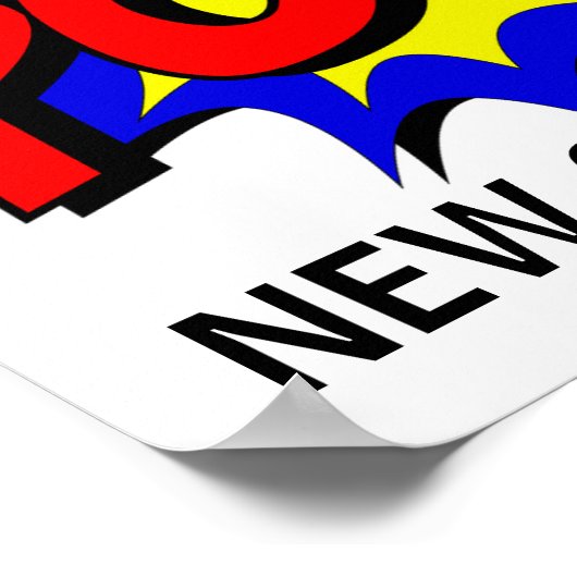 Poster "Krieg ist vorbei" (Ecke)