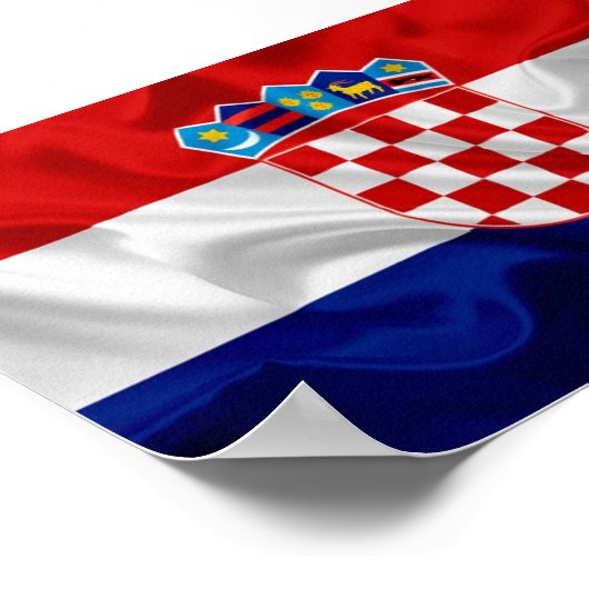 Poster Kroatien (Ecke)