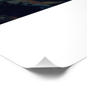 Poster Kroatien (Ecke)