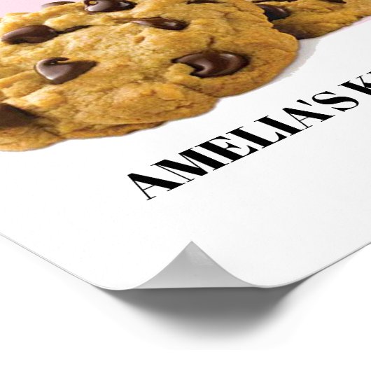 Poster, Küche Wand Kunst, Bäckerei Kunst Printwerb Poster (Ecke)