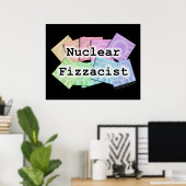 Poster, Kunst - ATOMKERNFISCALIST Poster (Heimbüro)