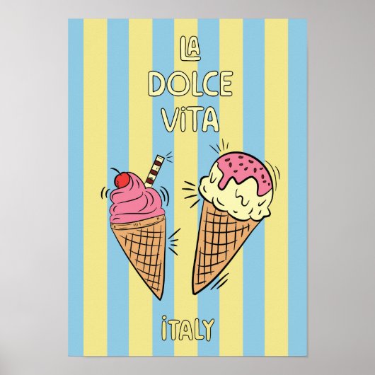 Poster La dolce vita (Vorne)