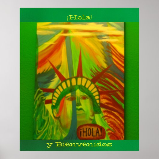 Póster - La Estatua de la Libertad - ¡Hola! Poster (Vorne)