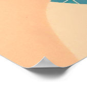 Poster “La petite fille au bubble tea“ (Ecke)