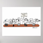 Poster "La scène en entreprise" (Vorne)