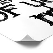 Poster - Lächeln (Ecke)