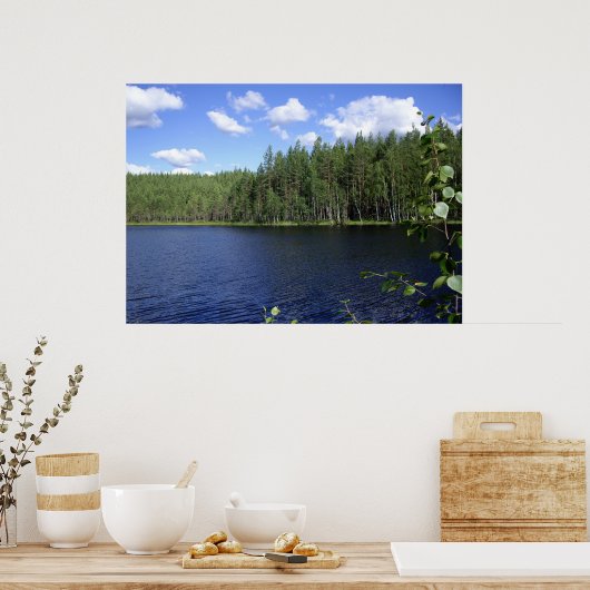 Poster Lake (Küche)