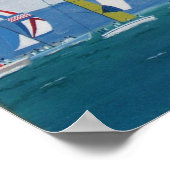 Poster "Lake Michigan - Chicago" (Ecke)
