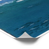 Poster "Lake Michigan - Chicago" (Ecke)